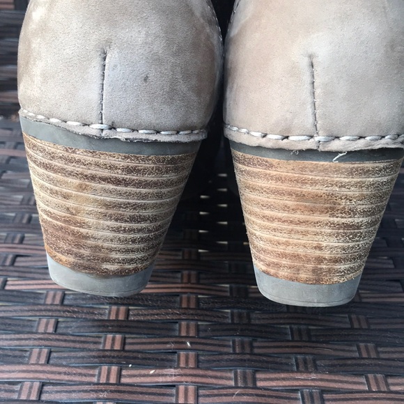 Dansko Shirley Tan Wedge bootie - Picture 6 of 12